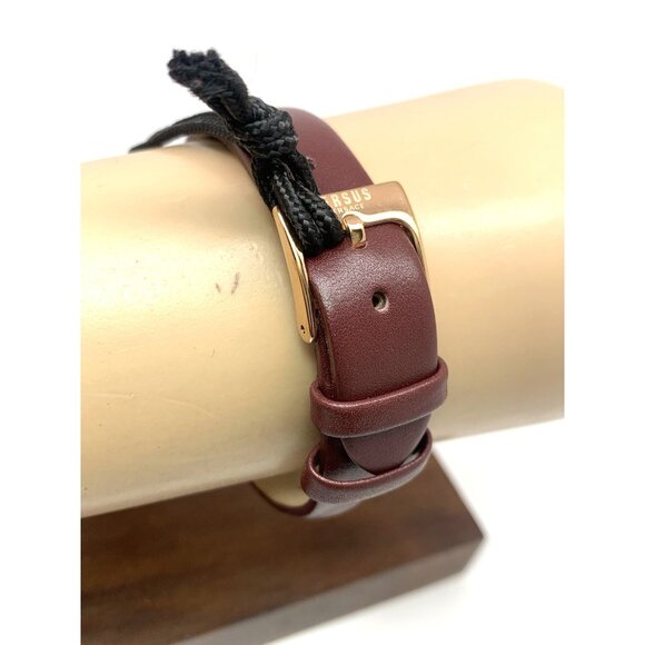 Versus by Versace Women's Watch VSPVN0520 Forlanini Rose Gold Burgundy Leather - Picture 10 of 14